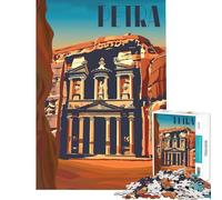 Rompecabezas de 1000 Piezas Petra Majesty para Adultos Juego desafiante Juguetes Juego Imposible Regalos para Mujeres y Hombres Tamaño 38x26cm