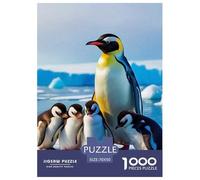Rompecabezas De 1000 Piezas pingüinoPara Adultos Puzzle Decorativo Cute Animals De Rompecabezas Y Juego Familiar para Adultos Y Niños 70x50cm/1000pcs