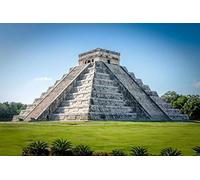 Rompecabezas de 1000 piezas, pirámide de Kukulkan, templo maya, Chichén Itzá, Yucatán, México, rompecabezas de madera, juguetes para adultos, Ren y adolescentes, regalo