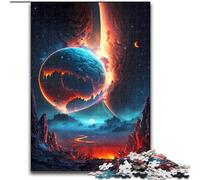 Rompecabezas de 1000 Piezas Planet Cosmos de Lava, un Rompecabezas desafiante, Arte DIY para entusiastas, Relajarse (tamaño 50x75cm)