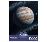Rompecabezas De 1000 Piezas Planet Jupiter in Space Rompecabezas para Adultos Juegos Familiares Ensamblaje De Patrones Cumpleaños Y Navidad 52x38cm/1000pcs
