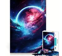 Rompecabezas de 1000 Piezas Planeta Azul,Decoración de Ajuste Perfecto,Regalo para Estimular la Mente,Juego de Paz,Pieza de Arte Navideño 38x26cm