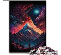Rompecabezas de 1000 Piezas Planeta en el Espacio para Adultos y Adolescentes Un Juego desafiante y Divertido para Toda la Familia Cada Pieza es única 26x38cm
