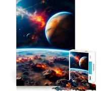 Rompecabezas de 1000 Piezas Planeta Vecino para Adolescentes Rompecabezas Mental para aliviar la tensión Arte para armar Regalo Premium (38x52cm)