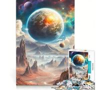 Rompecabezas de 1000 Piezas Planeta Verde para Adultos, Juego Interactivo, Actividades Divertidas para Hacer en casa, Toda la Familia 50x75cm