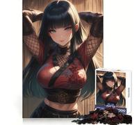 Rompecabezas de 1000 Piezas Playful Village Kunoichi para Adolescentes: Juguete Que desafía la Mente, pasatiempo Tranquilo, Corte preciso, Regalo de Temporada (50x75cm)