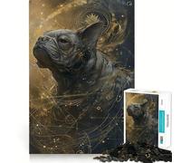Rompecabezas de 1000 Piezas,póster de astrología,decoración de Ajuste Limpio,Juego de Habilidad Mental,Juego Acogedor,decoración navideña para la Pared (50x75cm)