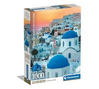 Rompecabezas de 1000 Piezas + póster: Santorini