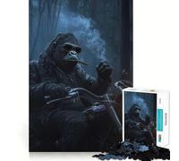 Rompecabezas de 1000 Piezas Primal Biker Teenagers para Adolescentes, Juguete para ejercitar la Mente, Juego en Grupo, Corte de precisión, Regalo para Festivales 38x26cm