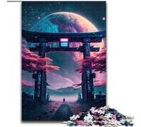 Rompecabezas de 1000 Piezas Puerta al Más Allá, Rompecabezas de 1000 Piezas, desafío difícil e Imposible, Juguete para Adolescentes (tamaño 26x38cm)