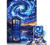 Rompecabezas de 1000 Piezas Puerta del Cielo Nocturno para Adultos y Adolescentes con póster y Hoja de Trivia a Juego (14 años) (38x26cm)