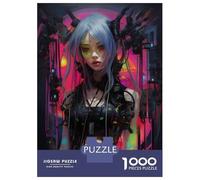Rompecabezas De 1000 Piezas - Punk Girl No8 Rompecabezas para Adultos Juego De Ingenio Desafío Difícil Oferta como Regalos para Toda La Familia 52x38cm/1000pcs