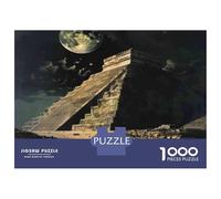 Rompecabezas De 1000 Piezas Pyramid of The Moon Rompecabezas para Adultos Juego De Ingenio Análisis Y Lógica Cumpleaños 70x50cm/1000pcs