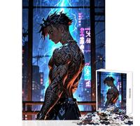 Rompecabezas de 1000 Piezas Que emergen de la Pared de Juguetes Digitales Decoración Ideal para Juegos Juego Educativo con Piezas de Formas aleatorias Totalmente entrelazadas Tamaño 50x75cm