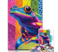 Rompecabezas de 1000 Piezas Rana de los sueños, 1000 Piezas para Adultos, Entrena tu Cerebro y Tus Manos, Regalo de cumpleaños, 50x75cm