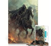 Rompecabezas de 1000 Piezas Reapers Ride para Adolescentes Juguete para ejercitar la Mente Juego de Mesa en Grupo Arte y Montaje Regalo clásico (38x26cm)