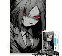 Rompecabezas de 1000 Piezas Red Eye Glow para Adolescentes, Juguete de lógica Mental, Tranquilo, Firme, de Santa Wish (38x52cm)