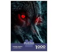 Rompecabezas De 1000 Piezas Red Eyed Guardian Rompecabezas para Adultos Juego Práctico Una Obra De Arte Cumpleaños Y Navidad 52x38cm/1000pcs