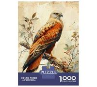 Rompecabezas De 1000 Piezas - Red Kite Bird Rompecabezas para Adultos Juguetes De Bricolaje Oferta De Decoración Perfecta como Regalos para Toda La Familia 52x38cm/1000pcs