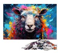 Rompecabezas de 1000 Piezas, Regalo de Shiba Inu Colorido, desafiante Juego de ingenio para Adolescentes, Fiestas, 50 x 75 cm / 19,68 x 29,52 Pulgadas.