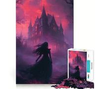 Rompecabezas de 1000 Piezas Regreso a la Fortaleza para Adultos Ideal para estimular la Memoria, Relajarse y Jugar con Rompecabezas Corte Suave Regalo de cumpleaños (38x52cm)