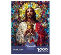 Rompecabezas De 1000 Piezas Religion Poster4 Rompecabezas para Adultos Juegos Relajantes Decoración del Hogar Cumpleaños Y Navidad 38x26cm/1000pcs