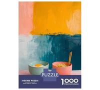 Rompecabezas De 1000 Piezas - Rice and Noodles Bowls Rompecabezas Juego De Ingenio Decoración De Pared Oferta como Regalos para Toda La Familia 38x26cm/1000pcs