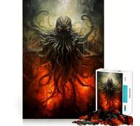 Rompecabezas de 1000 Piezas Rising from The Depths para Adolescentes Juguete Interactivo para Crear y Jugar Diseño Coleccionable con Corte preciso (50x75cm)