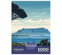 Rompecabezas De 1000 Piezas - Robben Island, South Africa Rompecabezas para Adultos Juego De Ingenio Desafío Difícil Regalos para Reducir El Estrés 52x38cm/1000pcs
