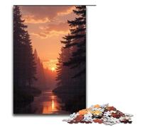 Rompecabezas de 1000 Piezas Rocío de la mañana Nuevo Rompecabezas de Madera Juegos educativos decoración del hogar 1000 Piezas (75 x 50 cm)