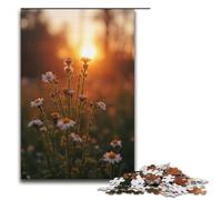 Rompecabezas de 1000 Piezas Rocío de la mañana nuevos Rompecabezas de Madera para Adultos Juegos Familiares 1000 Piezas (38 x 26 cm)