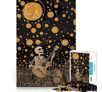Rompecabezas de 1000 Piezas Rock N Roll with The Stars para Adolescentes Juguete Intelectual para Relajarse mentalmente Corte de Calidad Regalo Ideal para Las Fiestas (50x75cm)