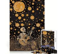 Rompecabezas de 1000 Piezas Rock N Roll with The Stars para Adolescentes Juguete Intelectual para Relajarse mentalmente Corte de Calidad Regalo Ideal para Las Fiestas (50x75cm)