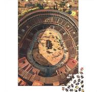 Rompecabezas De 1000 Piezas Roman Colosseum Arena Rompecabezas para Adultos Juguete Decoración De Pared Regalo De Cumpleaños Cumpleaños Y Navidad 38x26cm/1000pcs
