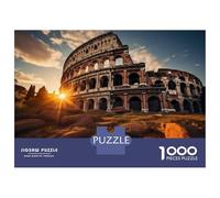 Rompecabezas De 1000 Piezas Roman Colosseum, Italy Rompecabezas para Adultos Juego De Ingenio Análisis Y Lógica Cumpleaños 70x50cm/1000pcs