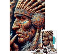 Rompecabezas de 1000 Piezas Sabiduría ancestral revelada Juego de ingenio Juego desafiante Juguetes Regalos para Mujeres y Hombres Educativo y Educativo (tamaño 75x50cm)