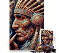 Rompecabezas de 1000 Piezas Sabiduría Ancestral Revelada para Adolescentes Actividad de Ocio Que estimula la concentración Encaje Firme Regalo Ideal (50x75cm)