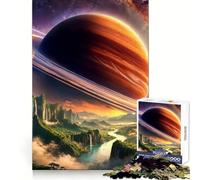 Rompecabezas de 1000 Piezas Santuario bajo los Anillos para Adultos y Adolescentes Juguete Intelectual para el hogar Disfrute de un Corte de Calidad Regalo clásico (50x75cm)