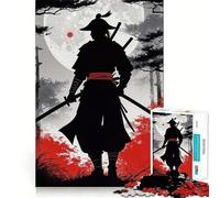 Rompecabezas de 1000 Piezas Sekiro Shadows Die Twice para Adultos, Juguete para ejercitar la Mente, diversión Familiar, Corte de precisión, Regalo Encantador (38x52cm)