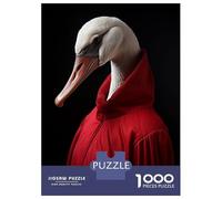 Rompecabezas De 1000 Piezas Silly Goose Rompecabezas para Adultos Juego De Ingenio Difícil Difícil Único Cumpleaños Y Regalos 38x26cm/1000pcs