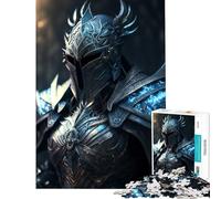 Rompecabezas de 1000 Piezas Silver Paladin Juegos Divertidos Juguetes adictivos para Cultivar la Paciencia Regalos de Amigo Invisible Aprendizaje Educativo (tamaño 38x52cm)