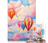 Rompecabezas de 1000 Piezas,Sinfonía de Globos,Articulaciones afiladas,Juego Creativo para el Cerebro,Juego para Pasar un rato Agradable,Regalo de cumpleaños artístico (50x75cm)