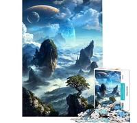 Rompecabezas de 1000 Piezas Skyborne Peaks Horizon para Adultos Juguetes adictivos para Cultivar la Paciencia Juego práctico Un desafío difícil Regalo de cumpleaños (tamaño 38x52cm)