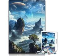 Rompecabezas de 1000 Piezas Skyborne Peaks Horizon: una Forma Relajante de llenar el Tiempo Libre, Corte preciso y consistente, Juguete de Juego, tamaño 38x26cm