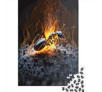 Rompecabezas de 1000 Piezas sobre la Vida de Las Hormigas, para Adultos y Juegos educativos de Madera para niños (75 x 50 cm).