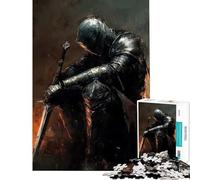 Rompecabezas de 1000 Piezas Soledad en la Sombra Divertidos Juegos Que desafían la Inteligencia Cerebral Juguetes adictivos Regalos para Hombres y Mujeres Divertidos y con Humor (tamaño 50x75cm)