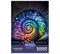 Rompecabezas De 1000 Piezas Spiral Time Rompecabezas para Adultos Juego De Ingenio Difícil Difícil Único Cumpleaños Y Regalos 38x26cm/1000pcs