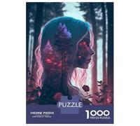 Rompecabezas De 1000 Piezas Spirit of The Forest Rompecabezas para Adultos Juguete Decoración De Pared Regalo De Cumpleaños Cumpleaños Y Navidad 70x50cm/1000pcs