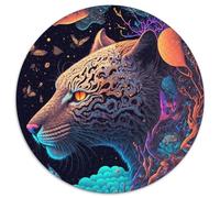 Rompecabezas de 1000 Piezas Spirits of Nature, Rompecabezas Redondo de 1000 Piezas, Ideal para una Noche de Juegos Familiar, decoración del hogar y Regalo para Entrenar el Cerebro, 67,5 x 67,5 cm