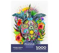 Rompecabezas De 1000 Piezas Spiritual Turtle Rompecabezas para Adultos Juguetes Antiestrés Decoración Perfecta Cumpleaños Y Navidad 70x50cm/1000pcs